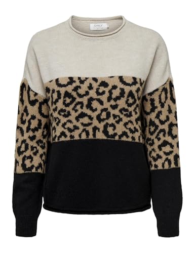 ONLJADE Animal LS O-Neck NOOS KNT ONLJADE Animal LS O-Neck NOOS KNT von ONLY