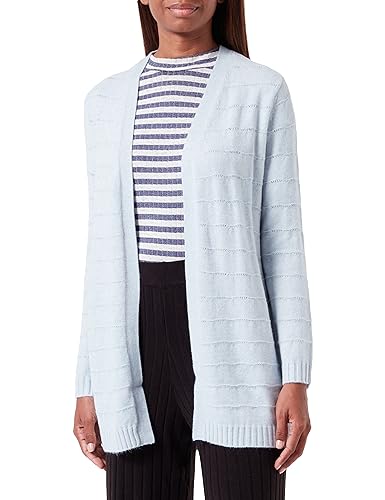 ONLY Damen ONLKATIA LS Struct Open Card CC KNT Strickjacke, Cashmere Blue/Detail:Melange, S von ONLY