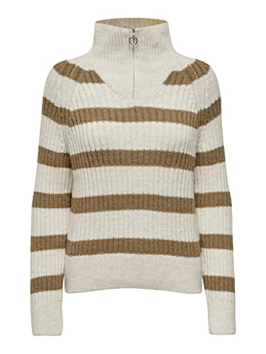 ONLLEISE Freya LS Zip HIGH Neck KNT NOOS von ONLY