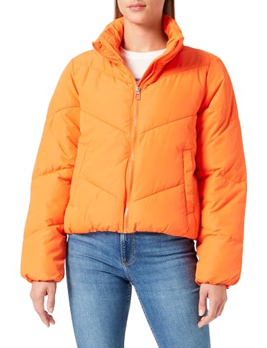 ONLY Damen ONLMAGGI SOLID Puffer CC OTW Jacke, Russet Orange, M von ONLY