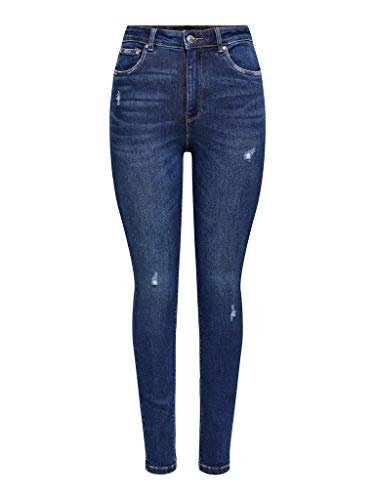 ONLY Womens Dark Blue Denim Jeans Stretch , 30/32 von ONLY