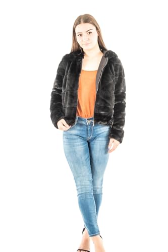 ONLNEWCHRIS FUR Hooded Jacket CC OTW von ONLY