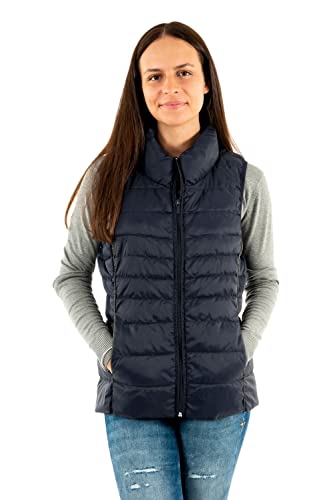 ONLY Damen ONLNEWCLAIRE Quilted Waistcoat OTW NOOS Steppweste 15225157,Night Sky,XL von ONLY