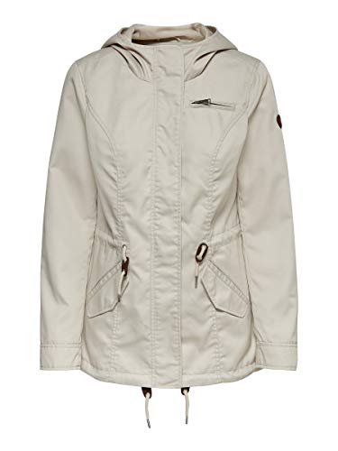 ONLY Damen Übergangsjacke Kurzmantel New Lorca Spring Parka 15168792 moonbeam L von ONLY