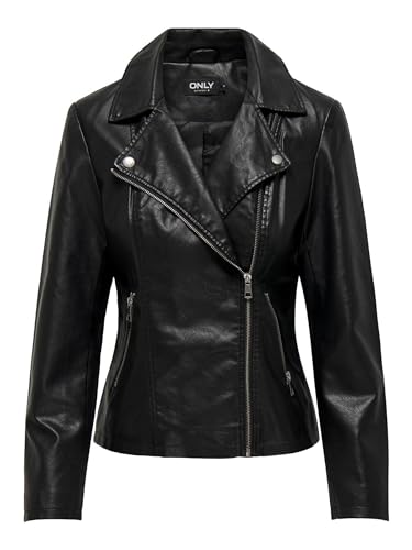 ONLNEWMELISA Faux Leather Biker CC OTW von ONLY