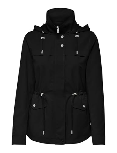 ONLY Damen ONLNEWSTARLINE Spring Jacket CC OTW Jacke 15218612 ,Schwarz ,XS ONLY Damen ONLNEWSTARLINE Spring Jacket CC OTW Jacke 15218612 ,Schwarz ,XS von ONLY