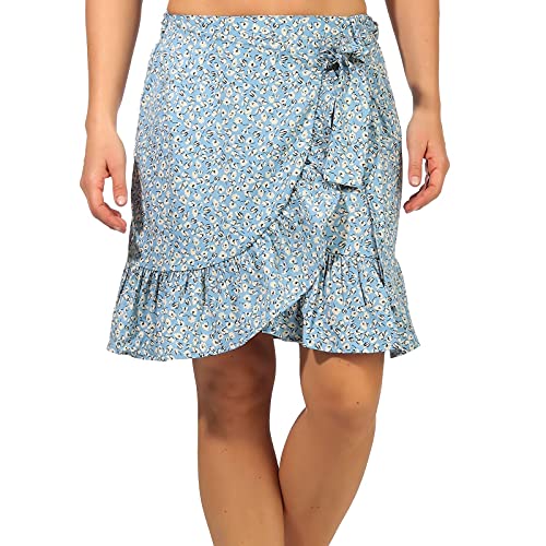 ONLY Womens Dusk Blue Short Skirts von ONLY