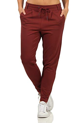 ONLY Damen Onlpoptrash Life Easy Col Pant PNT Noos Trousers 15115847,Fired Brick,XS / 34L von ONLY