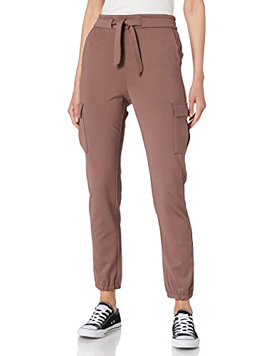 ONLY Damen ONLPOPTRASH Life Cargo Belt PNT NOOS Hose, Peppercorn, S(34) von ONLY