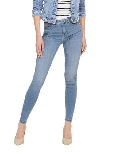 ONLY Female Skinny Jeans ONLPOWER Mittlere Taille Skinny Fit Jeans von ONLY