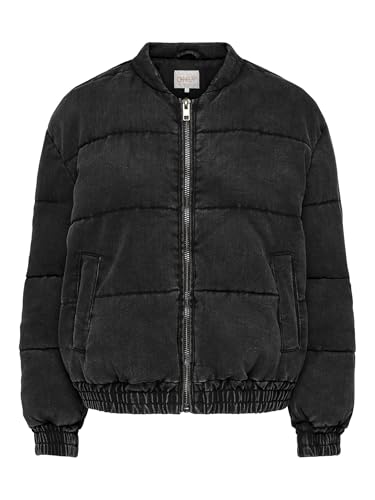 ONLY Damen ONLQUEEN LS Puff DNM Jacket GUA Jacke, Schwarz, XS ONLY Damen ONLQUEEN LS Puff DNM Jacket GUA Jacke, Schwarz, XS von ONLY