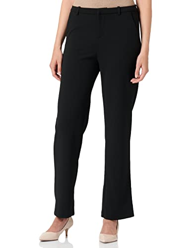 ONLY Damen ONLRAFFY-YO Life MID STR Pant TLR NOOS Hose, Black, S / 32L von ONLY