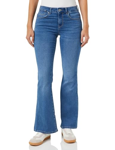 ONLY Female Schlaghosen-Jeans Ausgestellt Mittlere Taille Jeans von ONLY