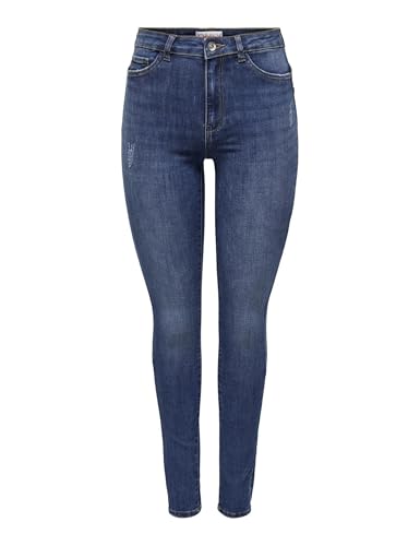 ONLY Damen Onlrose Hw Skinny DNM Gua Noos Jeanshose, Medium Blue Denim, XS/30 ONLY Damen Onlrose Hw Skinny DNM Gua Noos Jeanshose, Medium Blue Denim, XS/30 von ONLY
