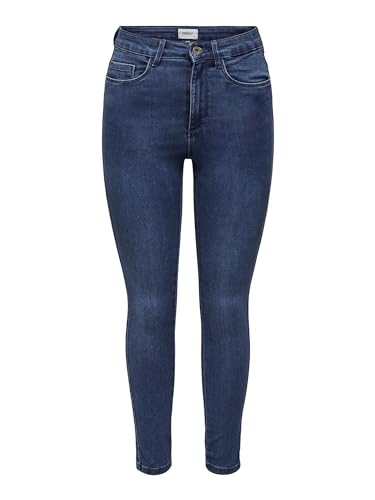 ONLY Damen ONLROYAL HIGH Skinny PIM504 Petit FN Hose, Medium Blue Denim, M/28 von ONLY