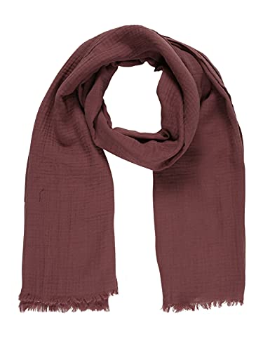 ONLY Damen ONLSELINE Life Woven Crinkle Scarf, Rose Brown, ONE Size von ONLY