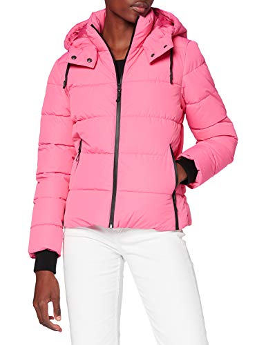 ONLY Damen ONLSILJE Puffer Jacket OTW Jacke, Shocking Pink, S von ONLY