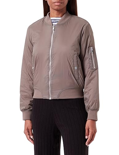 ONLY Damen ONLTHILDE Bomber CC OTW Jacke, Falcon/Detail:AZALIEA PINK Lining, M von ONLY