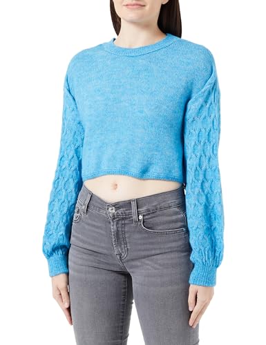 Onltirona Ls Crop Detail O-Neck Bf KNT von ONLY