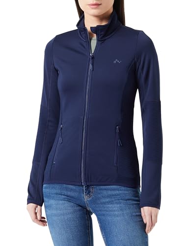 ONLY Damen ONPJETTA HN FZ LS Fleece JCK NOOS Sportjacke, Maritime Blue, L von ONLY