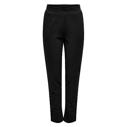 ONLY Damen ONPMELINA Life MW Slim SWT PNT NOOS Jogginghose, Black, Large von ONLY