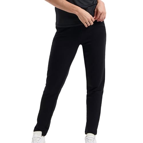 ONLY Damen ONPMELINA Life MW Slim SWT PNT NOOS Jogginghose, Black, Large von ONLY