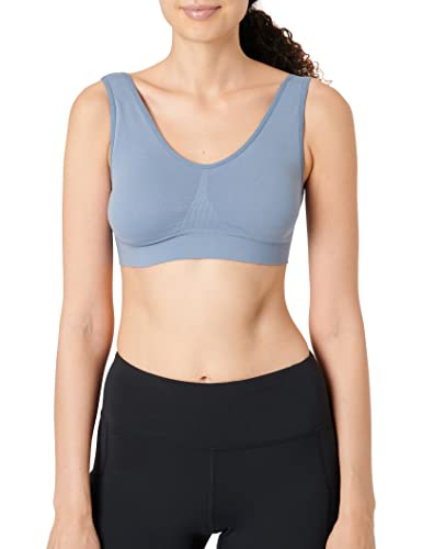 ONLY Damen ONPMIRA Seam Bra-NOOS Sport-BH, Blue Mirage, M von ONLY