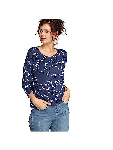 ONLY Damen Oberteile/Longsleeve onlElcos Blau S von ONLY