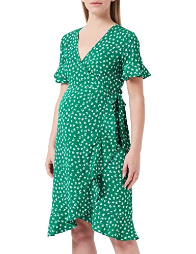 ONLY Damen Olmolivia S/S Wrap Dress Wvn Kleid, Verdant Green, L EU von ONLY