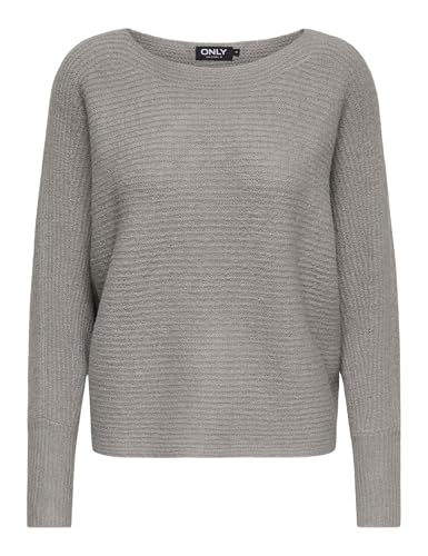 ONLY Damen Onladaline L/S Short Pullo KNT Noos Strickpullover Mit U-Boot-Ausschnitt 15226298 ,Satellite ,XXL von ONLY