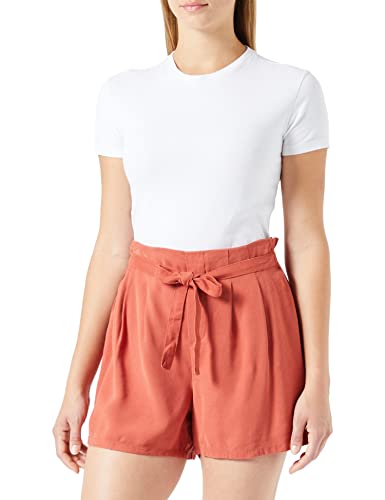 ONLY Damen Onlaris Life Hw Pb Belt PNT Shorts, Cinnabar, XS EU von ONLY