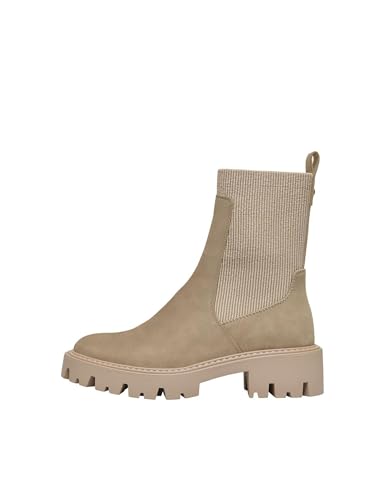 ONLY Damen Onlbetty-7 Pu Chelsea Boot, Beige, 40 EU von ONLY