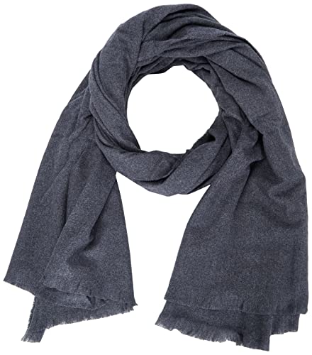 ONLY Damen Onlbianca Life Scarf Acc Schal, Dark Grey Melange, Einheitsgröße EU von ONLY