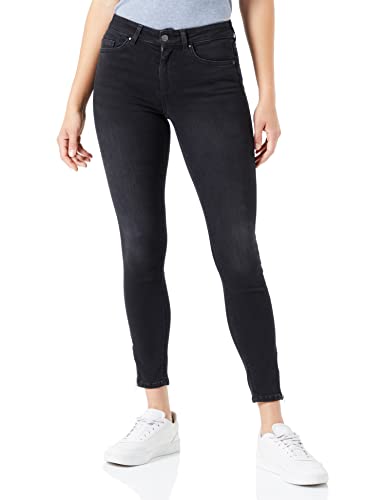ONLY Damen Onlblush Mid Ankle Zip DNM Box Skinny Jeanshose, Schwarz, XS / 32L EU von ONLY