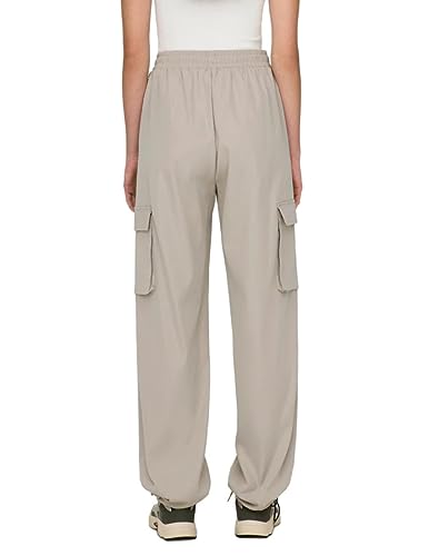 ONLY Damen Onlcashi Cargo Pant WVN Noos, Chateau Gray, XXL ONLY Damen Onlcashi Cargo Pant WVN Noos, Chateau Gray, XXL von ONLY