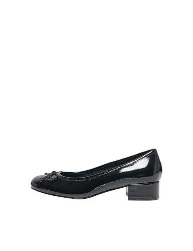 ONLY Damen Onlcelia-1 Pump Ballerina, Black, 39 EU von ONLY
