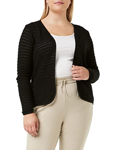 ONLY Damen Onlcrystal Ls Cardigan Noos Strickjacke, Schwarz, M EU von ONLY