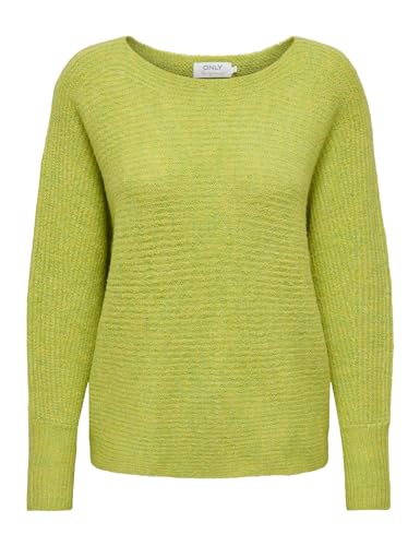 ONLY Damen ONLDANIELLA L/S KNT NOOS Pullover, Evening Primrose/Detail:Melange,XS ONLY Damen ONLDANIELLA L/S KNT NOOS Pullover, Evening Primrose/Detail:Melange,XS von ONLY