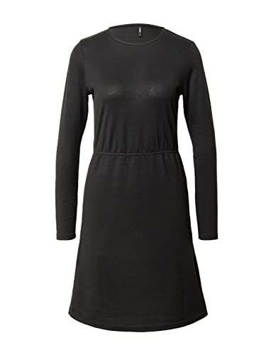 ONLY Damen Onlelcos Emma L/S Elastic Dress JRS Kleid, Schwarz, XS Große Größen EU ONLY Damen Onlelcos Emma L/S Elastic Dress JRS Kleid, Schwarz, XS Große Größen EU von ONLY