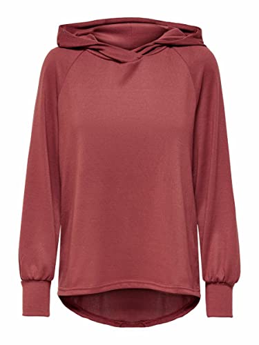 ONLY Damen Onlelcos Emma L/S Hood Top Jrs Kapuzenpullover, Apple Butter, XS EU von ONLY