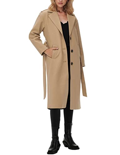 ONLY Damen Onlemma Nu Coat Cc Otw Jacke, Nomad, M EU von ONLY