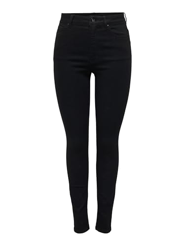 ONLY Damen Onliconic Hw Sk Long ANK DNM Gua100 Jeans, Black, 27W x 32L ONLY Damen Onliconic Hw Sk Long ANK DNM Gua100 Jeans, Black, 27W x 32L von ONLY