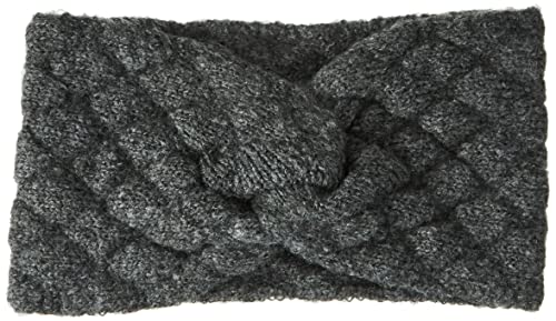 ONLY Damen Onljulia Struc Cc Cold Weather Headband, Dark Grey Melange, Einheitsgröße EU von ONLY