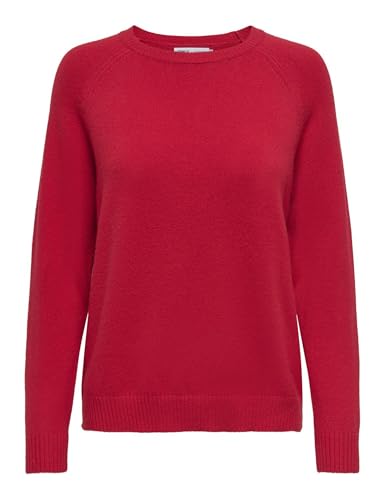 ONLY Damen Onllesly Kings L/S Knt Noos Pullover 15170427 ,Salsa ,M von ONLY