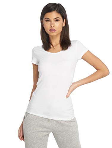 ONLY Damen Onllive Love New SS O-Neck TOP NOOS T-Shirt, Weiß (White), 36 (Herstellergröße:S) von ONLY