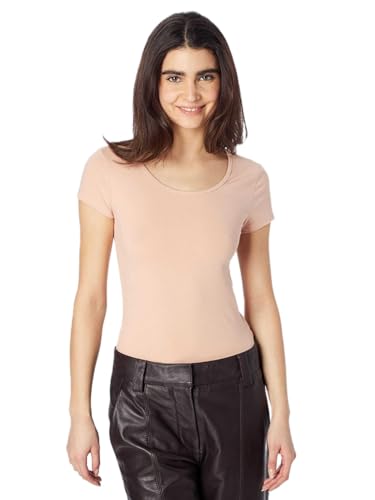 ONLY Damen Onllive Love S/S O-neck Top 2pack Noos, Misty Rose/Pack:cloud Dancer, 3XL von ONLY