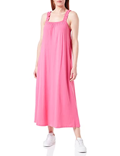 ONLY Damen Onlmay S/L Mix Dress JRS Sommerkleid, Shocking Pink, M von ONLY