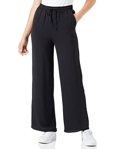 ONLY Damen Onlmette Wide Pant WVN Stoffhose, Schwarz, XXS / 34L EU von ONLY