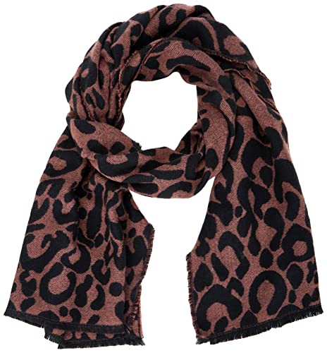 ONLY Damen Onlmila Leo Woven Scarf Cc Schal, Canyon Rose/AOP:LEO, Einheitsgröße EU von ONLY