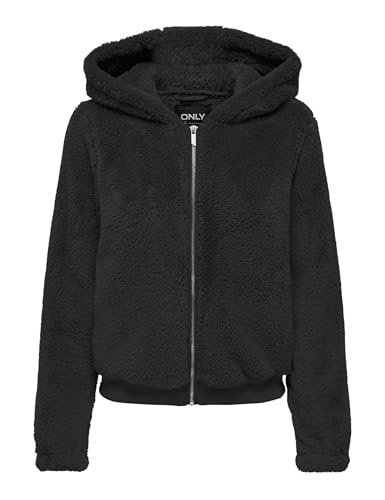 ONLY Damen Onlnewanna Contact Sherpa JKT OTW Noos, Black, xx_l von ONLY